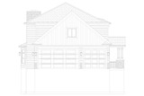 Colonial House Plan - Bailey 38795 - Left Exterior