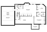 Colonial House Plan - Bailey 38795 - Basement Floor Plan