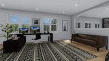 Colonial House Plan - Bailey 38795 - Master Bedroom