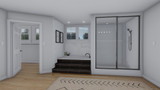 Colonial House Plan - Bailey 38795 - Master Bathroom