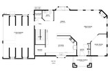 Colonial House Plan - Bailey 38795 - 1st Floor Plan