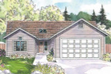 Ranch House Plan - Carter 38893 - Front Exterior
