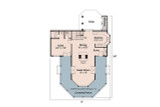 Country House Plan - Lakeview 39003 - 1st Floor Plan