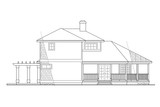 Country House Plan - Lakeview 39003 - Left Exterior