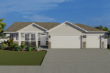 Traditional House Plan - Cole 39096 - Front Exterior