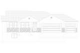 Traditional House Plan - Cole 39096 - Front Exterior