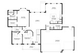 Traditional House Plan - Cole 39096 - 1st Floor Plan