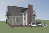 Bungalow House Plan - 39128 - Right Exterior