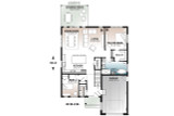 Craftsman House Plan - Urban Valley 3 39139 - 1st Floor Plan