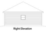 Traditional House Plan - 39194 - Right Exterior