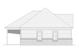 Ranch House Plan - Marble Falls 39208 - Left Exterior
