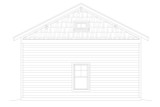 Traditional House Plan - Hillsdale 39371 - Right Exterior