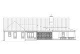 Secondary Image - Craftsman House Plan - 39383 - Rear Exterior