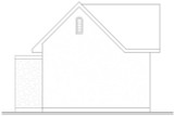 Secondary Image - Country House Plan - Hacienda 39748 - Rear Exterior