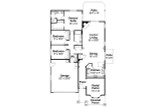 Craftsman House Plan - Bergstrom 39803 - 1st Floor Plan