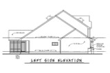 Craftsman House Plan - Hepburn Terrace 39804 - Left Exterior