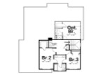 Craftsman House Plan - Hepburn Terrace 39804 - 2nd Floor Plan