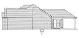 Ranch House Plan - Portland 39821 - Right Exterior