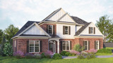 Traditional House Plan - Bristol A 40002 - Left Exterior