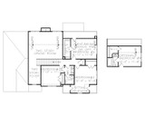Traditional House Plan - Bristol A 40002 - 2nd Floor Plan