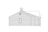 Ranch House Plan - 40009 - Left Exterior