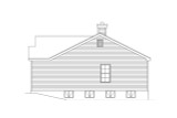 Ranch House Plan - 40009 - Right Exterior