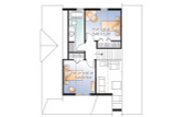 Country House Plan - Minuet 40027 - 2nd Floor Plan