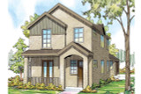 Contemporary House Plan - Rock Creek 40056 - Front Exterior