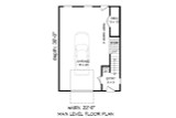 Contemporary House Plan - Shute Park 40081 - 1st Floor Plan
