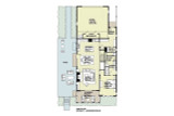 Bungalow House Plan - Cobia 40204 - 1st Floor Plan