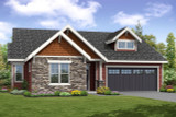 Cottage House Plan - Brookstone 40252 - Front Exterior