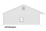 Traditional House Plan - 40257 - Left Exterior