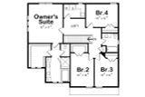 Craftsman House Plan - Ruby Springs 40274 - 2nd Floor Plan