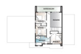 Modern House Plan - Essex 40356 - 2nd Floor Plan