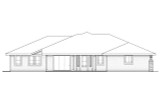 Prairie House Plan - Northshire 40391 - Rear Exterior