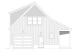 Traditional House Plan - Grizzly Peak III 40399 - Left Exterior