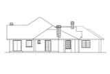 Ranch House Plan - Hillcrest 40404 - Left Exterior