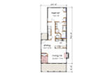 Country House Plan - 40520 - 1st Floor Plan