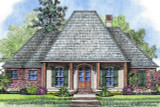 European House Plan - Cloverdale 40628 - Front Exterior