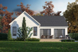 Secondary Image - Farmhouse House Plan - Maple Way 3 40862 - Rear Exterior