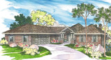 Traditional House Plan - Linfield 40938 - Front Exterior