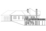 Traditional House Plan - Linfield 40938 - Right Exterior