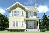 Secondary Image - Farmhouse House Plan - Clementine 41021 - Rear Exterior