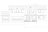 Country House Plan - Brigham 41118 - Front Exterior