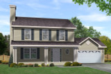 Traditional House Plan - 41204 - Front Exterior