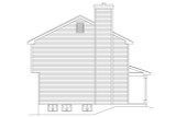 Traditional House Plan - 41204 - Left Exterior
