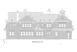 Cape Cod House Plan - Gambrelet Manor 41319 - Rear Exterior