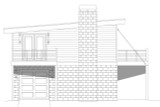 Contemporary House Plan - Paisley Park 41451 - Left Exterior