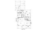 Farmhouse House Plan - 41489 - 1st Floor Plan