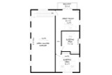 Secondary Image - Contemporary House Plan - Birch Crescent 41501 - 2nd Floor Plan